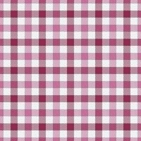 Cutout background tartan , goose seamless texture pattern. Paint fabric plaid check textile in pink and white colors. vector