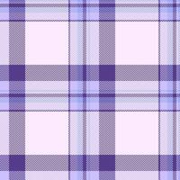 Chequered background tartan , multicolored check textile plaid. Livingroom fabric seamless texture pattern in white and indigo colors. vector