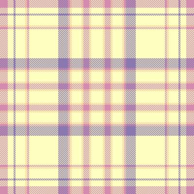 Elementary fabric pattern plaid, luxurious texture tartan textile. Proud background seamless check in light and pink colors.