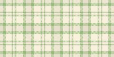 Irish pattern plaid texture, indoor check seamless textile. Naked background tartan fabric in beige and light colors. vector