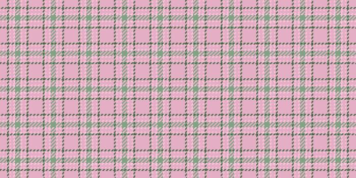 elegante rosado y verde tartán modelo. Perfecto para textil diseño, vestir, álbum de recortes, o sitio web antecedentes. sutil textura agrega visual interés. ideal para femenino o primavera temas vector