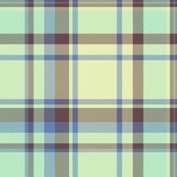 T-shirt fabric check, other texture plaid pattern. Platform background tartan seamless textile in light and pastel colors. vector