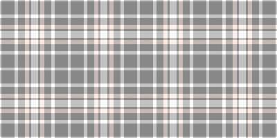 Skill check fabric , formal textile tartan pattern. Masculine seamless plaid background texture in silver and grey colors. vector