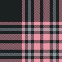 Plaid check pattern. fabric texture. Tartan textile print. vector