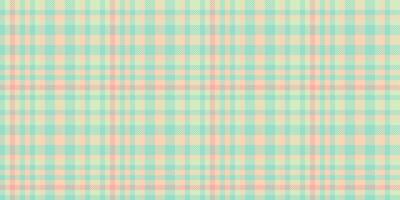Content plaid fabric seamless, string pattern check tartan. Discount texture background textile in light and teal colors. vector