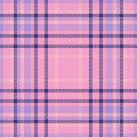 Pretty pastel pink and purple plaid pattern. Perfect for textile design, wallpaper, or fashion projects. Subtle herringbone details add visual texture. Ideal for feminine and stylish branding. vector