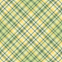 Suit background seamless textile, celebrate check texture tartan. Carnival pattern plaid fabric in pastel and lime colors. vector