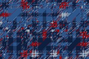Modern glitch Color geometric abstract pattern . vector