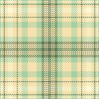 Kid texture check , gift seamless pattern tartan. Lined background fabric plaid textile in wheat and light colors. vector