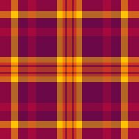 Baby texture textile plaid, model fabric tartan check. India seamless pattern background in pink and red colors. vector