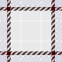 Industrial check background pattern, harmony seamless plaid textile. Filigree texture fabric tartan in white and dark colors. vector