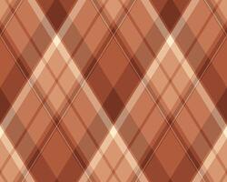 Elegant diagonal plaid pattern in earthy tones. Perfect for fall fashion, home decor, or website backgrounds. Seamless repeat design offers versatile use. vector
