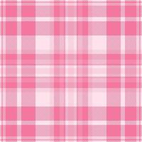Diverse check seamless textile, other tartan fabric. Sheet plaid background texture pattern in light and red colors. vector