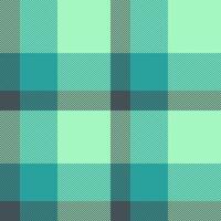 Diagonal pattern texture fabric, glamour background seamless check. Drapery tartan plaid textile in green and teal colors. vector