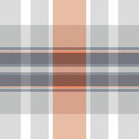 Open texture background , canvas pattern fabric plaid. Season tartan seamless check textile in silver and white colors. vector