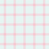 Checkered texture pattern textile, pillow tartan background check. Retro fabric seamless plaid in white and light colors. vector