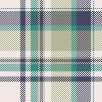 Awesome check texture tartan, hippy background pattern fabric. Napkin seamless plaid textile in pastel and white colors. vector