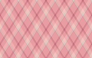 Elegant pink and peach diagonal plaid pattern. Perfect for textile design, website backgrounds, or fashion projects. Subtle, stylish, and versatile. Ideal for feminine branding. vector
