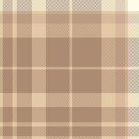 Buffalo background pattern, glamor plaid check fabric. French seamless textile tartan texture in light and orange colors. vector