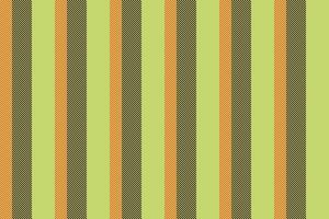 Tile vertical fabric textile, softness pattern seamless background. Fiber texture lines stripe in lime and black colors. vector