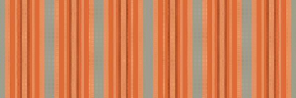 Geometric stripe pattern, scratch lines vertical seamless. Oktoberfest background fabric textile texture in orange and cyan colors. vector