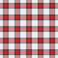 Flooring pattern background textile, creation plaid texture. Newborn check fabric seamless tartan in white and dark colors. vector