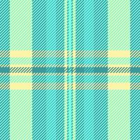 Aged texture textile , glamour background seamless fabric. Cool tartan pattern plaid check in teal and cyan colors. vector