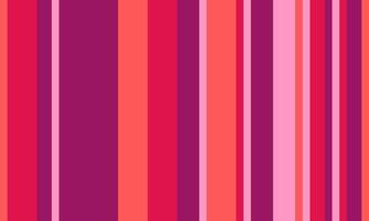 Vibrant vertical stripes in shades of pink, coral, and burgundy create a dynamic, modern pattern. Ideal for website backgrounds, textile designs, or any project needing a bold, colorful aesthetic. vector