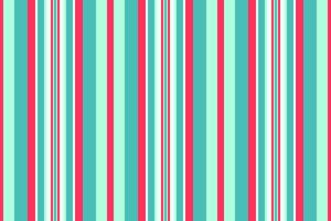 Curve fabric texture seamless, marriage vertical lines . Vibrant pattern stripe textile background in mint and red colors. vector
