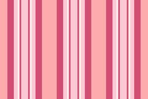 Crease seamless texture, relax stripe background pattern. Contemporary textile fabric vertical lines in red and light colors. vector