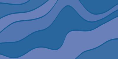 Blue abstract background with beautiful wave pattern. Perfect for your design. vector