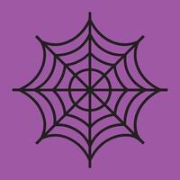 Spider web for cards and background Spider vector