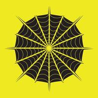 An abstract spider web. vector