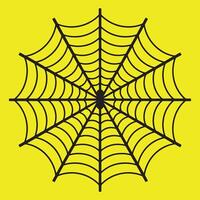 Spider icon set. Outline set of spider icons vector