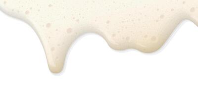 Form from milk based drinks concept. vector