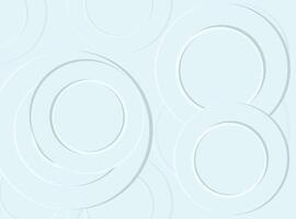 Serene Circles pastel background vector