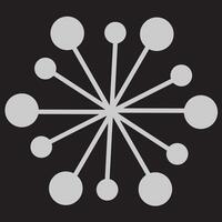 flat style fireworks splash pattern design vector