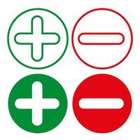 Buttons for voting, selecting elections. vector