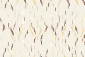 Abstract background brown and pastel yellow striped pattern. Traditional ornament. Tribal pattern. Folk motif. Can be used for background, wallpaper, textile, wrapping, carpet, embroidery, print vector