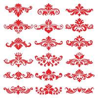 Swirl Filigree Elements for Unique Decorative Artwork vector