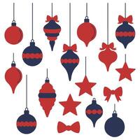 Ornament Festive Decorations Set for Sophisticated Projects vector