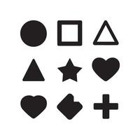 Light Bulb and User Profile Silhouette Icon Collection vector