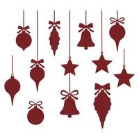 Very Style Ornament Collection for Festive Projects vector