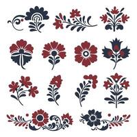Flourish Swirl Ornamental Curls for Luxurious Artwork vector