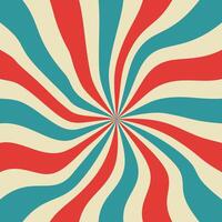 Radiating Vintage Creating a Sunburst Effect vector