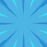 Abstract Blue Background with Radial Lines vector