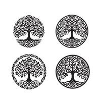 Lifes Endless Tree vector