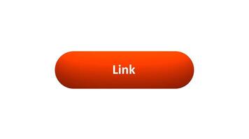 Animation of 'Link' Button Clicked by Computer Mouse with Color-Changing Effect and Confirmation Tick video