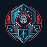 a logo for a game called vector