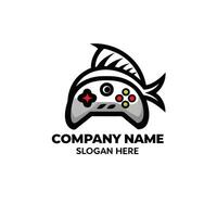 game controller logo design vector